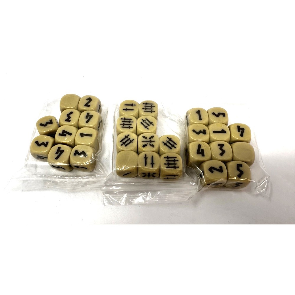 MYTHIC BATTLES: Pantheon - 3 Sets of DICE - Monolith NEW